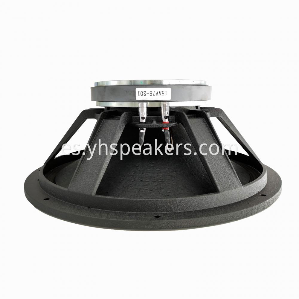 Professional 15 inch PA woofer audio speaker